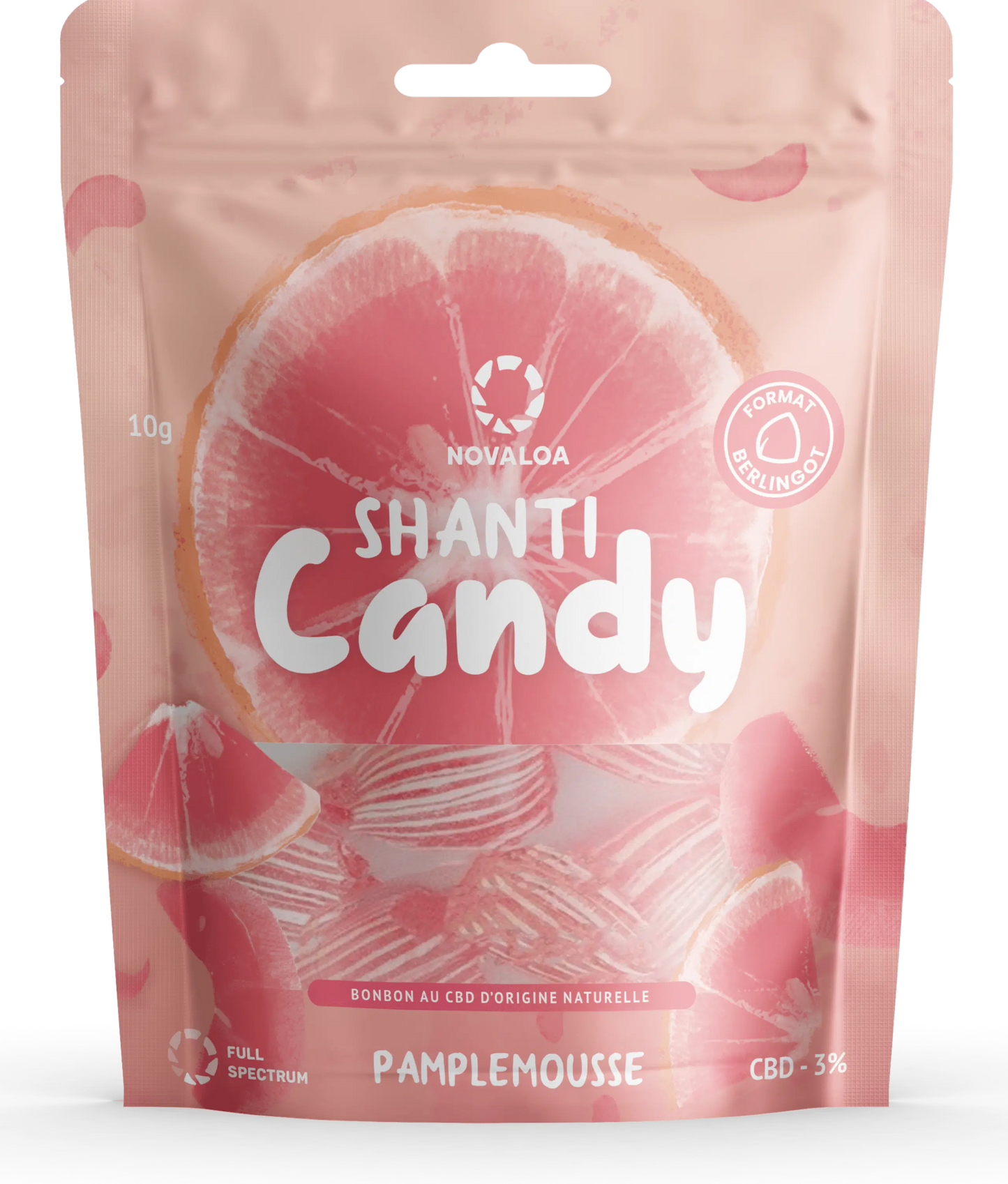 Bonbons CBD 3 % Pamplemousse