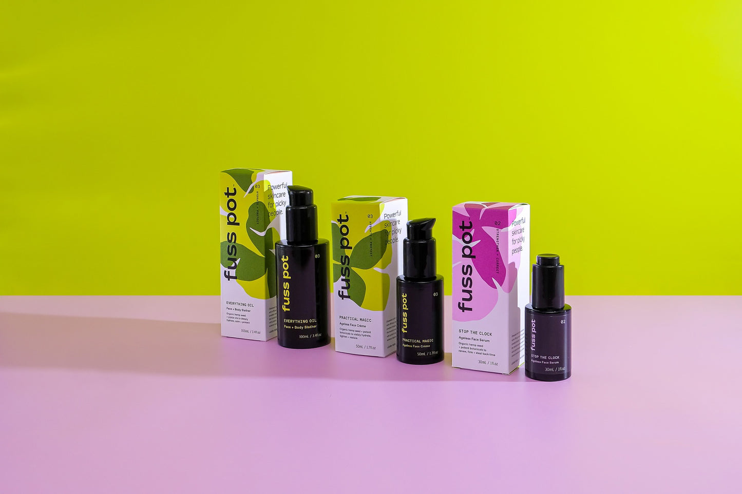 Pack cosmétique anti âge corps et visages