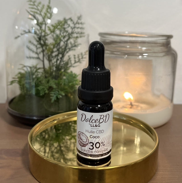 Huile CBD DolceBD 30% 🥥
